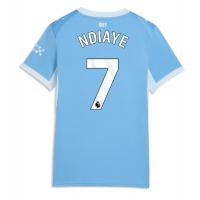 Dres Manchester City Iliman Ndiaye #7 Domáci pre Ženy 2026-27 Krátky Rukáv